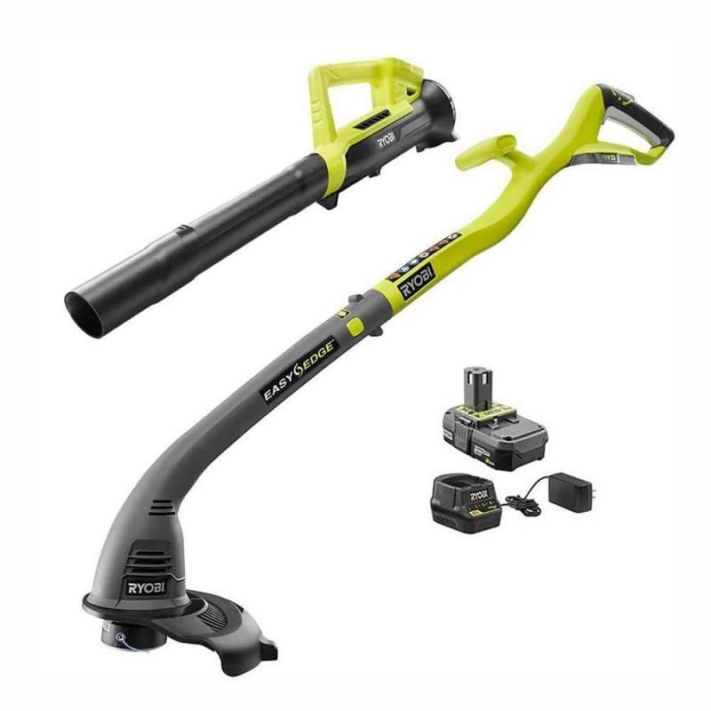 Ryobi blower store sweeper