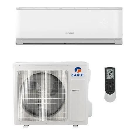 9,000 BTU 19.5 SEER2 Wall Mount Gree Mini-Split Livo Gen4 Single Zone ...