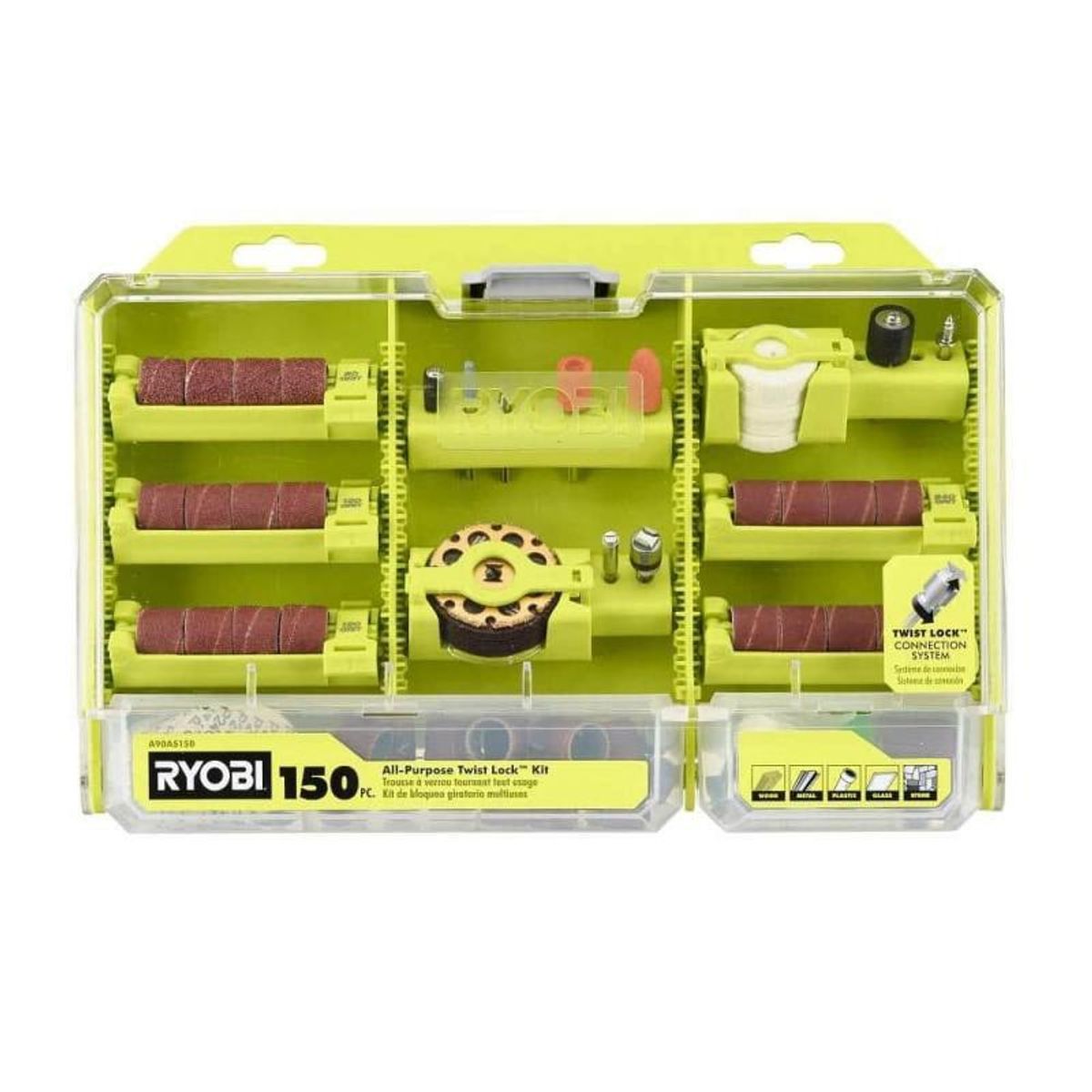 rotary-tool-150-piece-twist-lock-all-purpose-kit-for-wood-metal-and