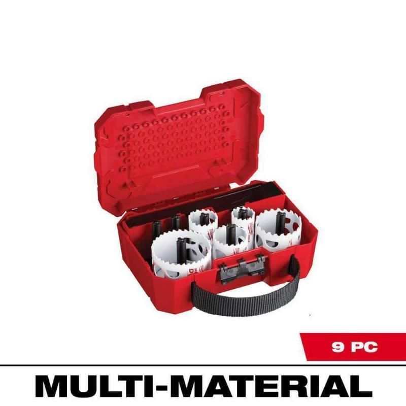 Hole Dozer General Purpose Bi-Metal Hole Saw Set (9-Piece) | AllSurplus ...