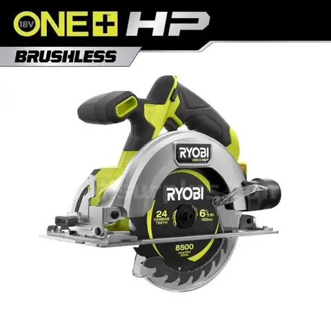 ONE HP 18V Brushless Cordless Compact 6-1/2 in. Circular Saw (Tool Only)