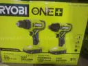 ONE HP 18V Brushless Cordless Compact 1/2 in. Drill and Impact Driver Kit with (2) 1.5 Ah Batteries Charger and Bag