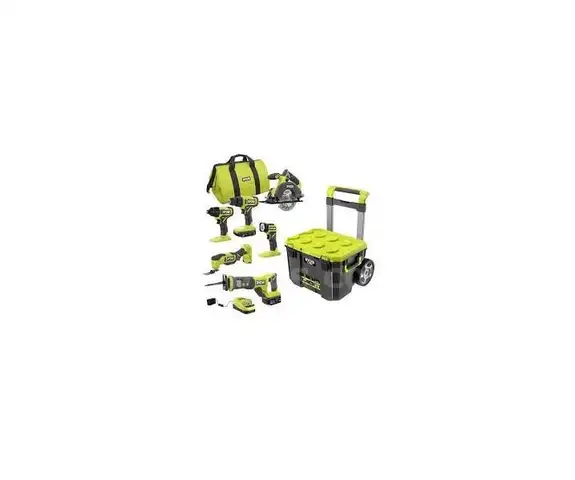 ONE+ 18V Cordless 6-Tool Combo Kit with 1.5 Ah Battery, 4.0 Ah Battery, and Charger