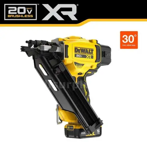 20-Volt 30 Cordless Framing Nailer Kit with 5.0 Ah Lithium-Ion Battery and Charger