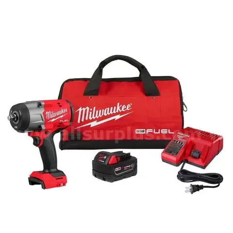 Milwaukee M18 FUEL 18V Lithium-Ion Brushless Cordless 1/2&#x22; Impact Wrench with Friction Ring Kit