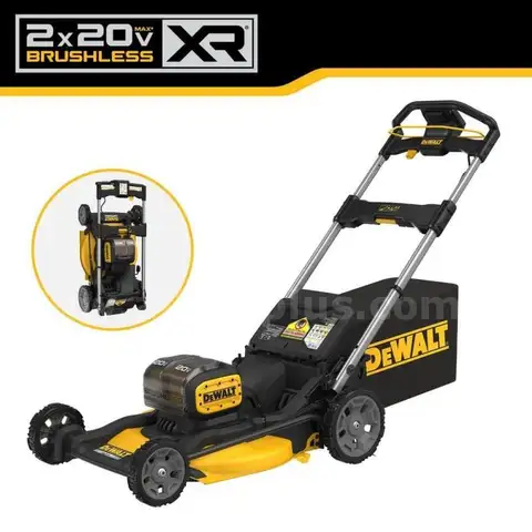 2x20V MAX 21 in. Cordless Battery Powered Push Lawn Mower Kit with (2) 10 Ah Batteries and Chargers