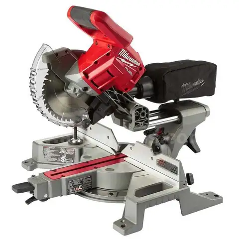 Milwaukee M18 FUEL 18V Lithium-Ion Brushless Cordless 7-1/4&#x22; Dual Bevel Sliding Compound Miter Saw (Tool-Only)
