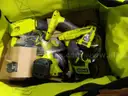 ONE 18V Cordless 6-Tool Combo Kit with 1.5 Ah Battery 4.0 Ah Battery and Charger