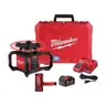 M18 2000 ft. Red Exterior Rotary Laser Level Kit with Receiver and Receiver Clamp
