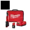 M12 12V Lithium-Ion Cordless 3/8 in. Ratchet Kit with One 1.5 Ah Battery, Charger and Tool Bag