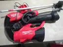 M18 FUEL 18-Volt 16 in. Brushless Cordless Electric QUIK-LOK String Trimmer/Blower Combo Kit w/8.0 Battery (2-Tool)