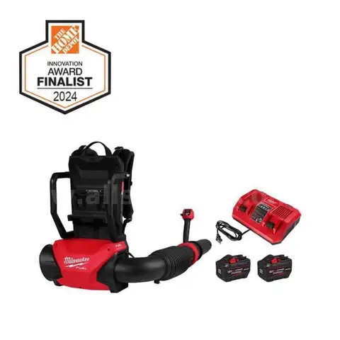 M18 FUEL 155 MPH 650 CFM 18V Brushless Cordless Battery Backpack Blower w/ (2) 12.0 Ah FORGE Batteries Charger
