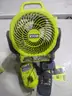 ONE 18V Cordless Hybrid WHISPER SERIES 7-1/2 in. Fan Kit with 2.0 Ah Battery and Charger