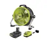 RYOBI ONE+ 18V 14&#x22; Hybrid Air Cannon Kit with 2.0 Ah Battery and Charger