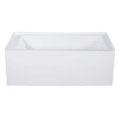 Kingston Brass VTAP543022R Aqua Eden Alcove Tub | AllSurplus | Phoenix