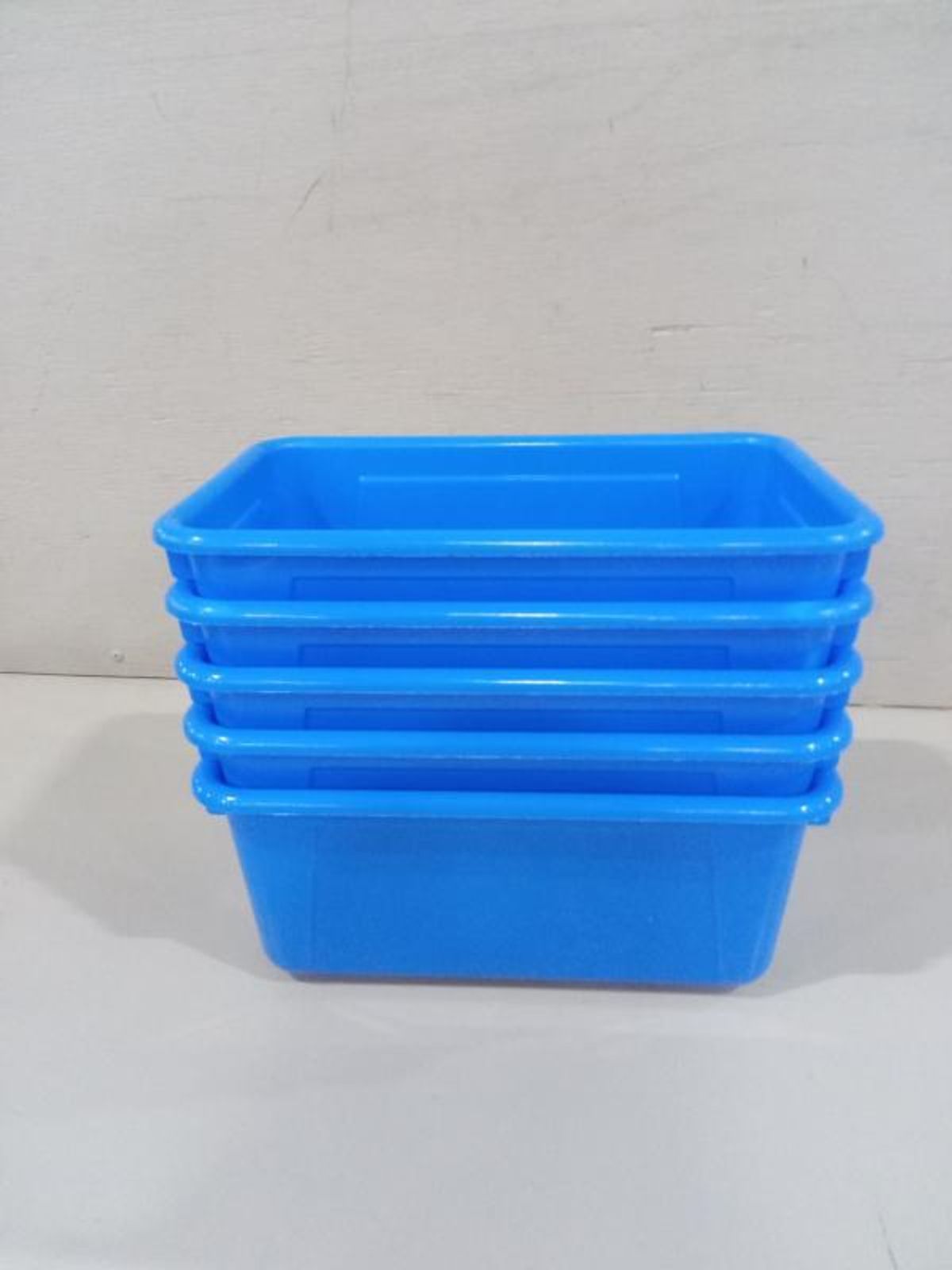 Storex Small Cubby Bins Plastic Storage Containers For Classroom 12 2