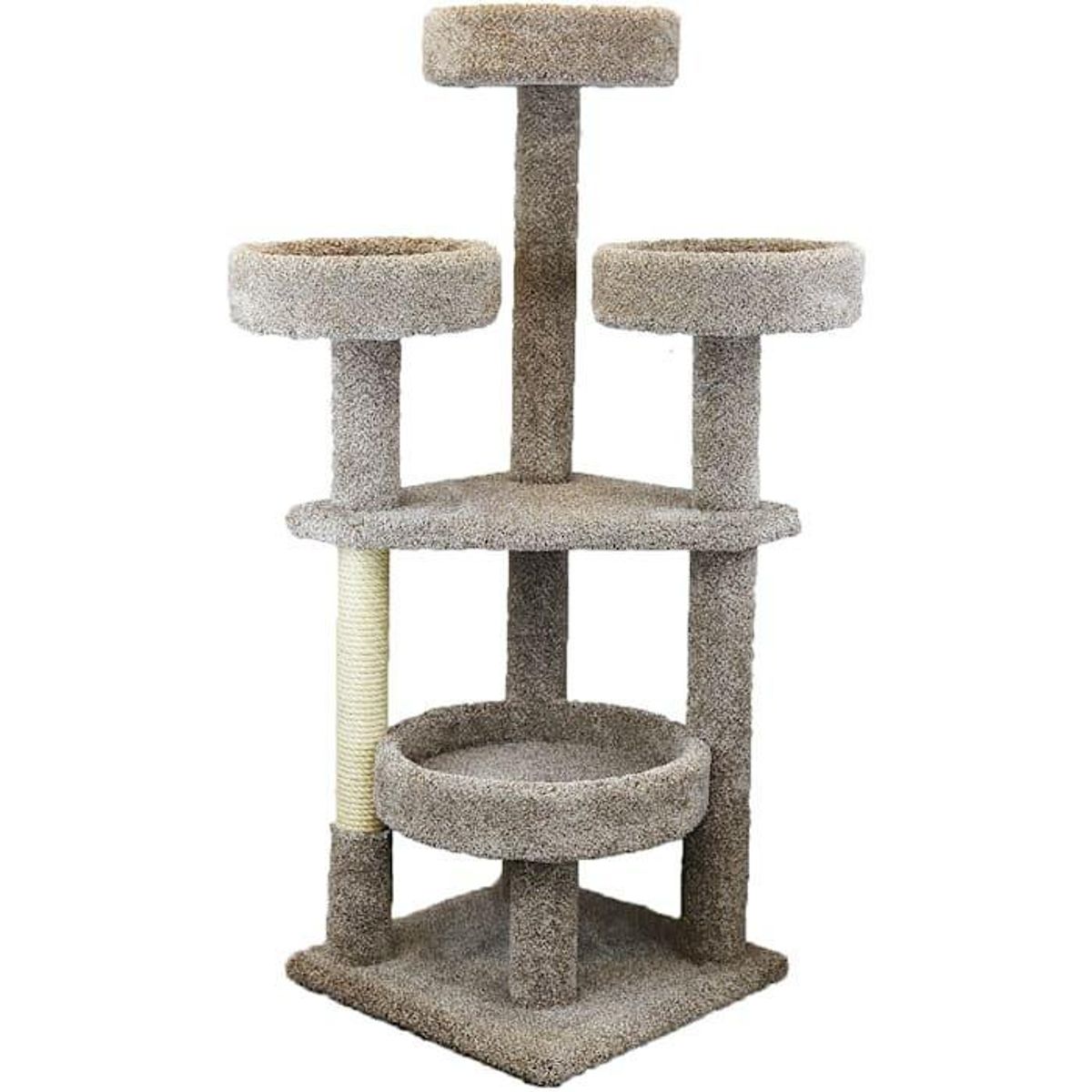 Prestige Cat Trees 130012-Neutral Main Coon Cat Tower Cat | AllSurplus ...