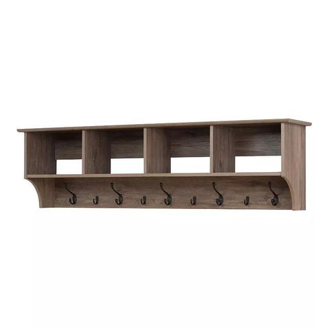 Prepac 60 inch Wide Hanging Entryway Shelf, Drifted | AllSurplus | Pittston