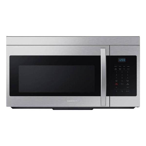 Samsung ME16A4021AS 1.6 Cu. Ft. Stainless Over-the-Range Microwave ...