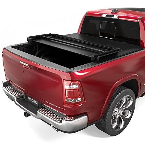 OEdRo Soft Tri-Fold Truck Bed Tonneau Cover Compatible | AllSurplus