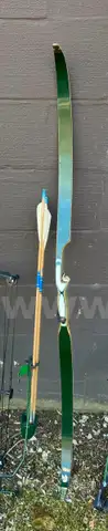Green Bear Adult Longbow