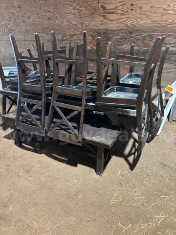 Dining table and chair set