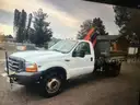 1999 Ford F-450 SD 7.3L V8 OHV 16V TURBO DIESEL- CRANE AND DUMP BOX