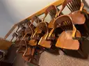 Court Room Wood Chairs Lot of (11)