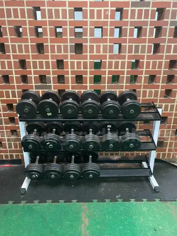 Dumbbell Weight Set and Rack