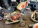 Husqvarna Demo Saw w/ Cart