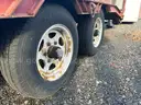 1991 4 wheel tandem axle trailer