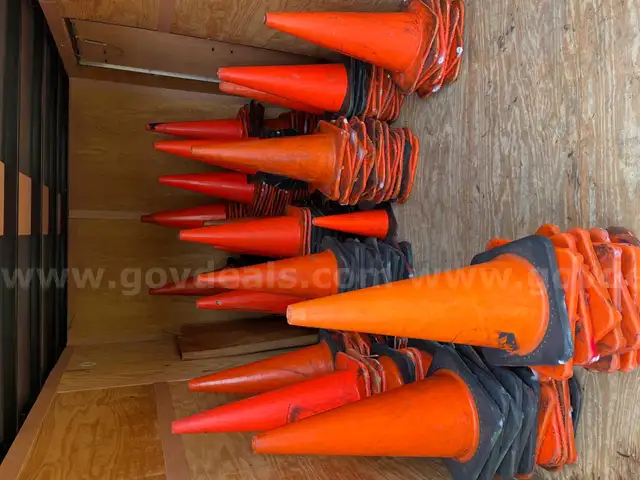 ~250 Orange Cones