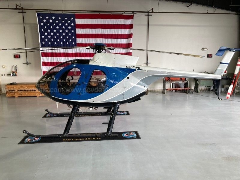 【レア未開封】LOS ANGELES SHERIFF MD500E w/クルー MD 369 FF Helicopter | AllSurplus