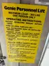 PL-36P Genie One Man Lift