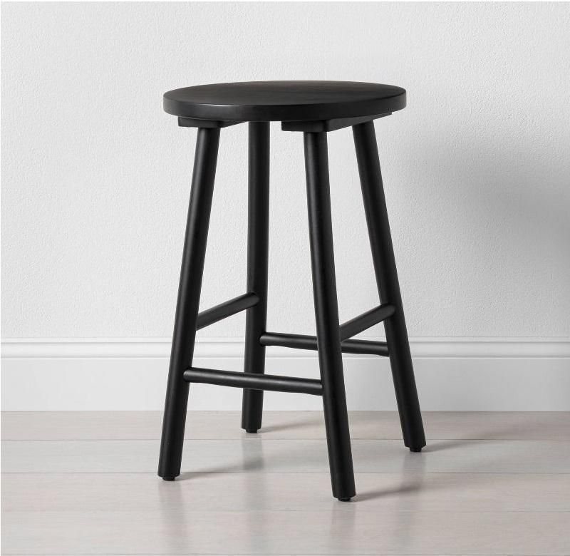 Shaker Counter Stool Black Hearth Hand With Magnolia AllSurplus