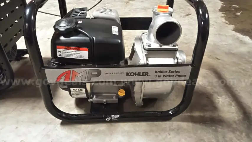 Kohler 3 inch water pump