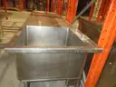 Commercial Stainless Steel Counter and Sink