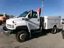 2007 GMC C5500 4x4 Utility Fassi Crane **47K Miles**