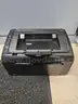 HP black desktop wireless printer
