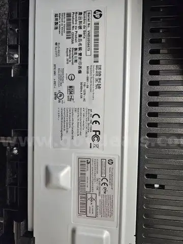 HP black desktop wireless printer