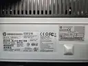 HP black desktop wireless printer