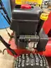 24&#x22; 8.0 HP snowblower with 5 forward settings and 2 reverse settings