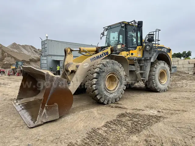 2019 Komatsu WA470-8 4WD Articulated Wheel Loader