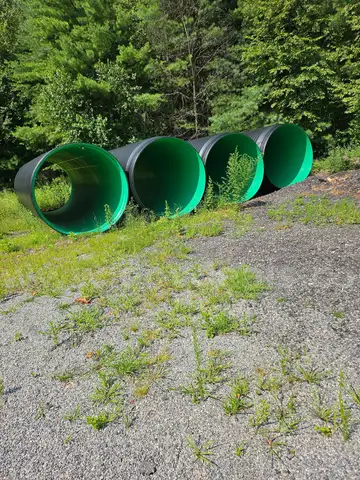 LOT of (4)  72" Culvert Pipes
