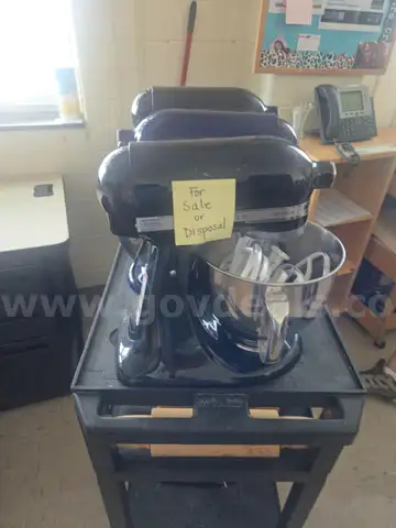 Lot of 3 stand mixers