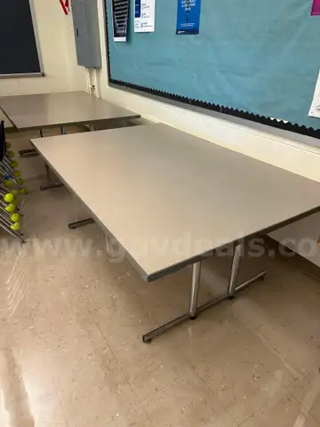 Lot of two 72&#x22; x 48&#x22; Tables