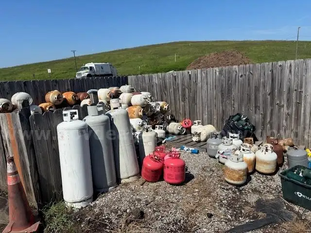 Metal Cylinders - Various Types and Sizes