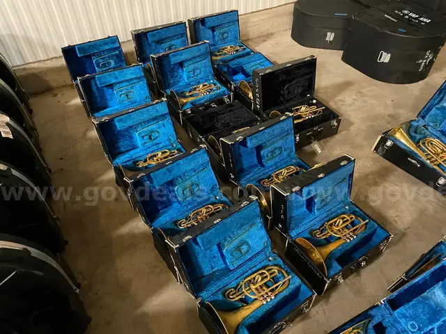Lot of 13 Mellophones