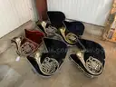Lot of 5 French Horns