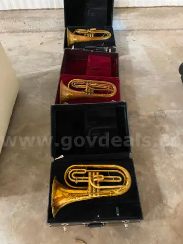 Lot of 3 Marching Baritones